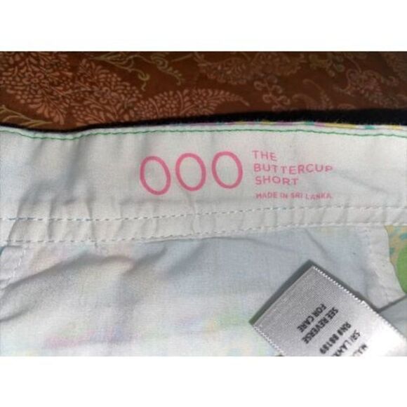 Lily Pulitzer Women’s Buttercup Scallop Shorts Beautiful Spring Floral Size 00 - Picture 4 of 6